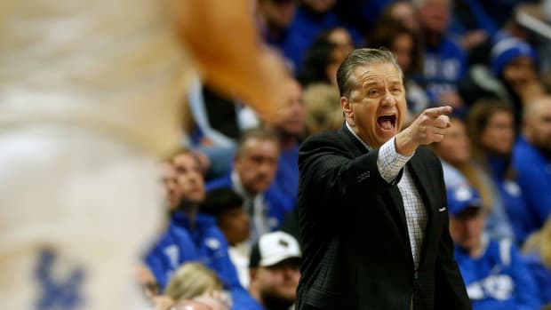 Kentucky s John Calipari coaches against Missouri in Rupp Arena Tuesday night. Jan. 9, 2024